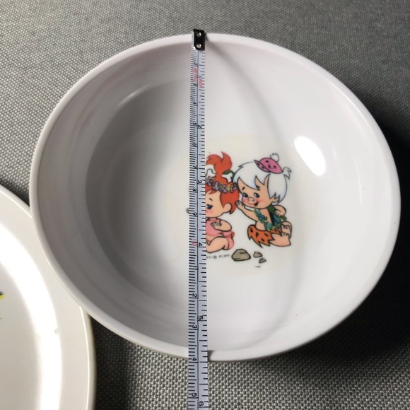 Vintage 60’s Flintstones 3 piece plastic place setting. - Picture 13 of 13